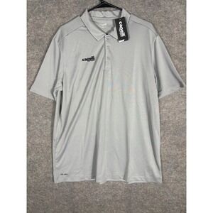 Capelli Sport Mens XL Gray Dry-Fit Polo Shirt Performance‎ Golf Athletic